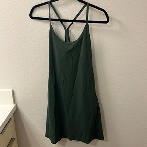 Outdoor voices exercise dress in green